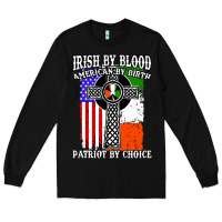 Black irish by blood american Long Sleeve Tee - artisFamous