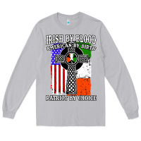 Moon Dust irish by blood american Long Sleeve Tee - artisFamous
