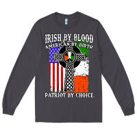 Smoke irish by blood american Long Sleeve Tee - artisFamous