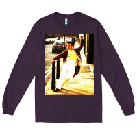 Plum jonathan bailey dancing Long Sleeve Tee - artisFamous
