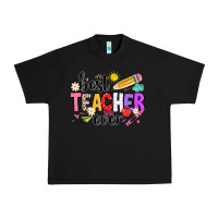 Black iBest Teacher Ever Urban Heavy Tee - CowhideDigitalArt