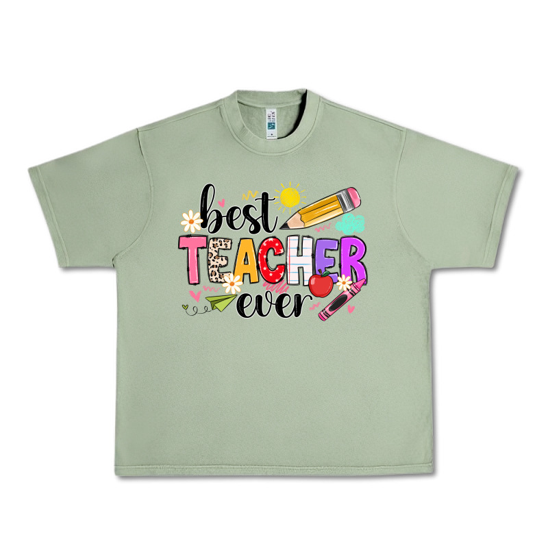 Ibest Teacher Ever Urban Heavy Tee by CowhideDigitalArt | Teevron
