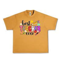 Peanut Butter iBest Teacher Ever Urban Heavy Tee - CowhideDigitalArt