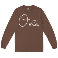 Chestnut oma gift for women mother's day gifts for grandma t shirt Long Sleeve Tee - artisFamous
