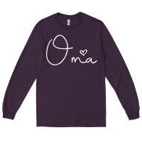 Plum oma gift for women mother's day gifts for grandma t shirt Long Sleeve Tee - artisFamous