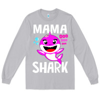 Moon Dust mama shark doo doo shirt Long Sleeve Tee - artisFamous