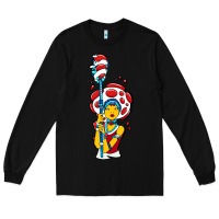 Black mushroom Long Sleeve Tee - artisFamous