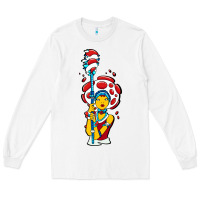 White mushroom Long Sleeve Tee - artisFamous