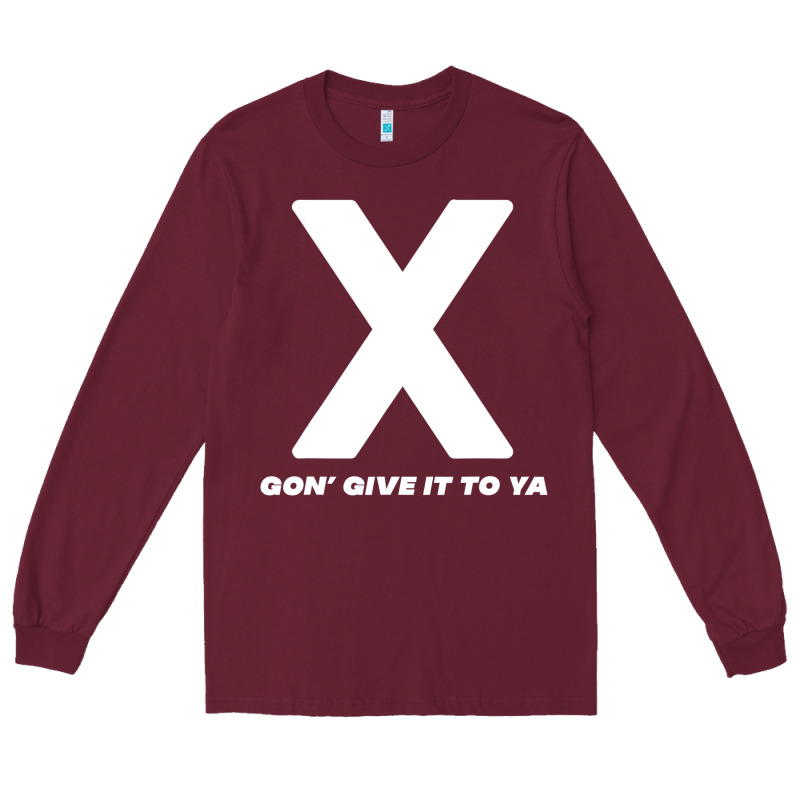X Gon' Give It To Ya D.m.x T Shirt Long Sleeve Tee by artisFamous | Teevron