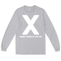 Moon Dust x gon' give it to ya d.m.x t shirt Long Sleeve Tee - artisFamous