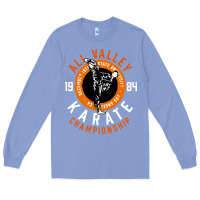 Colony Blue old school all valley karate championship retro Long Sleeve Tee - artisFamous