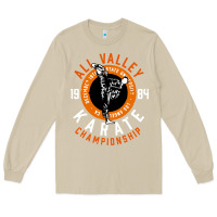 Mushroom old school all valley karate championship retro Long Sleeve Tee - artisFamous