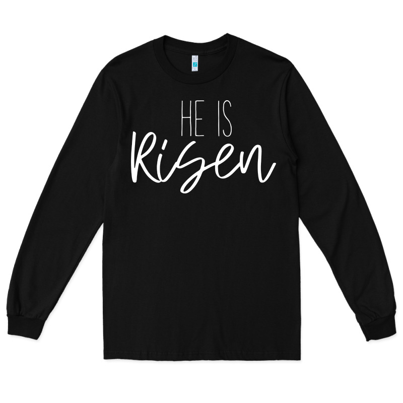 Easter Religious Bible Verse Long Sleeve Tee by artisFamous | Teevron