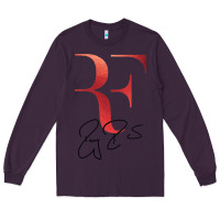 Plum rf federer Long Sleeve Tee - artisFamous