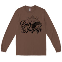Chestnut cruise ship bon voyage Long Sleeve Tee - artisFamous