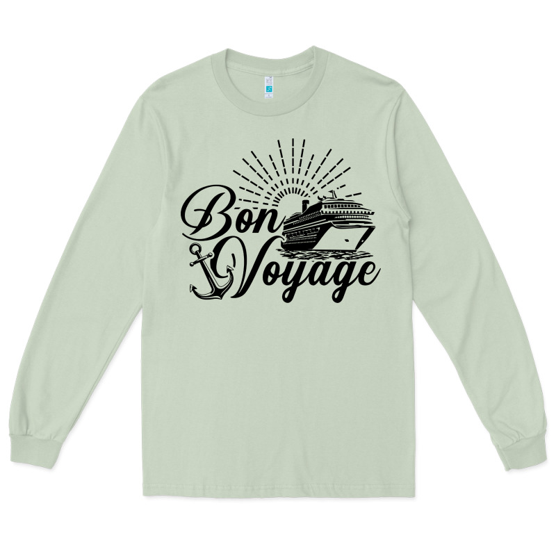 Cruise Ship Bon Voyage Long Sleeve Tee by artisFamous | Teevron