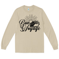 Mushroom cruise ship bon voyage Long Sleeve Tee - artisFamous