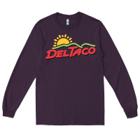 Plum del taco Long Sleeve Tee - artisFamous