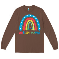 Chestnut Autism Mama Long Sleeve Tee - artisFamous