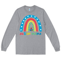 Heather Grey Autism Mama Long Sleeve Tee - artisFamous