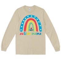 Mushroom Autism Mama Long Sleeve Tee - artisFamous