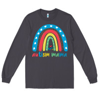 Smoke Autism Mama Long Sleeve Tee - artisFamous