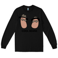 Black cool beans Long Sleeve Tee - artisFamous