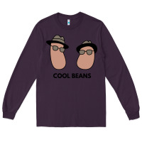 Plum cool beans Long Sleeve Tee - artisFamous