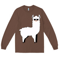 Chestnut llama Long Sleeve Tee - artisFamous