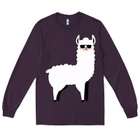 Plum llama Long Sleeve Tee - artisFamous