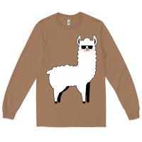 Toasted Coconut llama Long Sleeve Tee - artisFamous