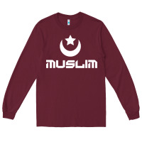 Burgundy muslim Long Sleeve Tee - artisFamous