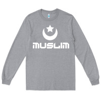 Heather Grey muslim Long Sleeve Tee - artisFamous