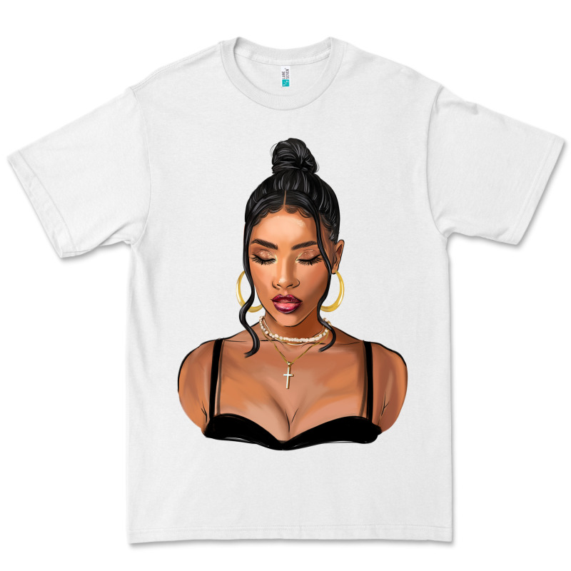 Black Woman Premium Tee by FaDigitalArtStudio | Teevron