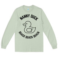 Matcha nanny duck quack quack quack Long Sleeve Tee - artisFamous