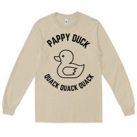 Mushroom pappy duck quack quack quack Long Sleeve Tee - artisFamous