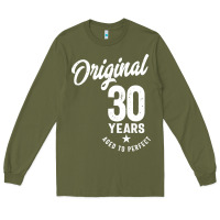 Army Green 30 Year Old Gift | 30th Birthday Gift Ideas - Mens and Womens Long Sleeve Tee - artisFamous