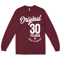 30 Year Old Gift | 30th Birthday Gift Ideas - Mens And Womens Long Sleeve Tee | Teevron