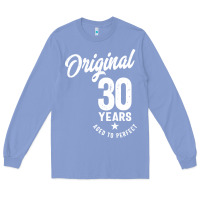 Colony Blue 30 Year Old Gift | 30th Birthday Gift Ideas - Mens and Womens Long Sleeve Tee - artisFamous