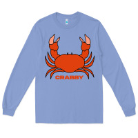 Colony Blue crabby Long Sleeve Tee - artisFamous