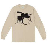 Drums Drummer Long Sleeve Tee | Teevron