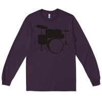 Plum drums drummer Long Sleeve Tee - artisFamous