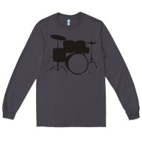 Smoke drums drummer Long Sleeve Tee - artisFamous
