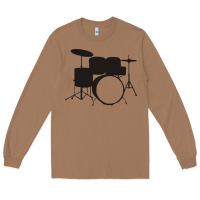 Toasted Coconut drums drummer Long Sleeve Tee - artisFamous