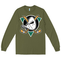 Army Green ducks team Long Sleeve Tee - artisFamous
