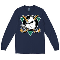 Navy ducks team Long Sleeve Tee - artisFamous
