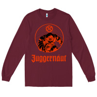Burgundy anesthetic juggernut Long Sleeve Tee - artisFamous