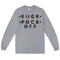Heather Grey e iigk pocr off Long Sleeve Tee - artisFamous