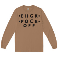Toasted Coconut e iigk pocr off Long Sleeve Tee - artisFamous