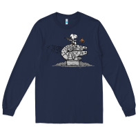 Navy scruffy smugglers and pirates Long Sleeve Tee - artisFamous